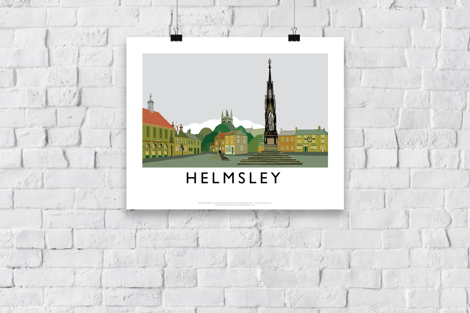 Helmsley, Yorkshire - Art Print