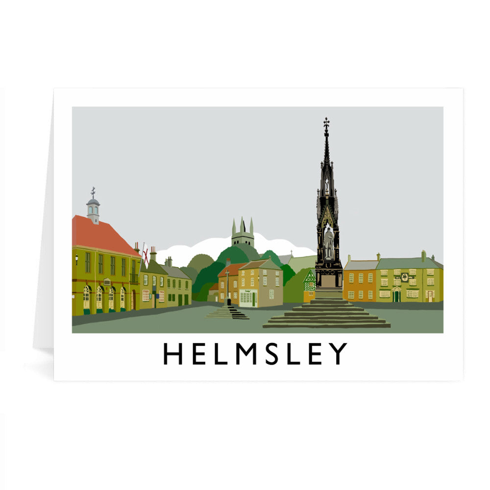 Helmsley, Yorkshire Greeting Card 7x5
