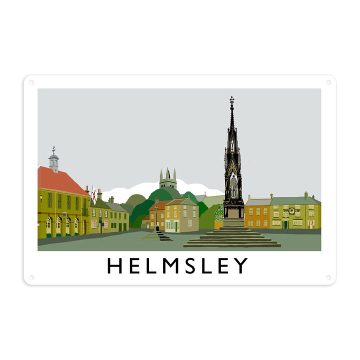 Helmsley, Yorkshire Metal Sign