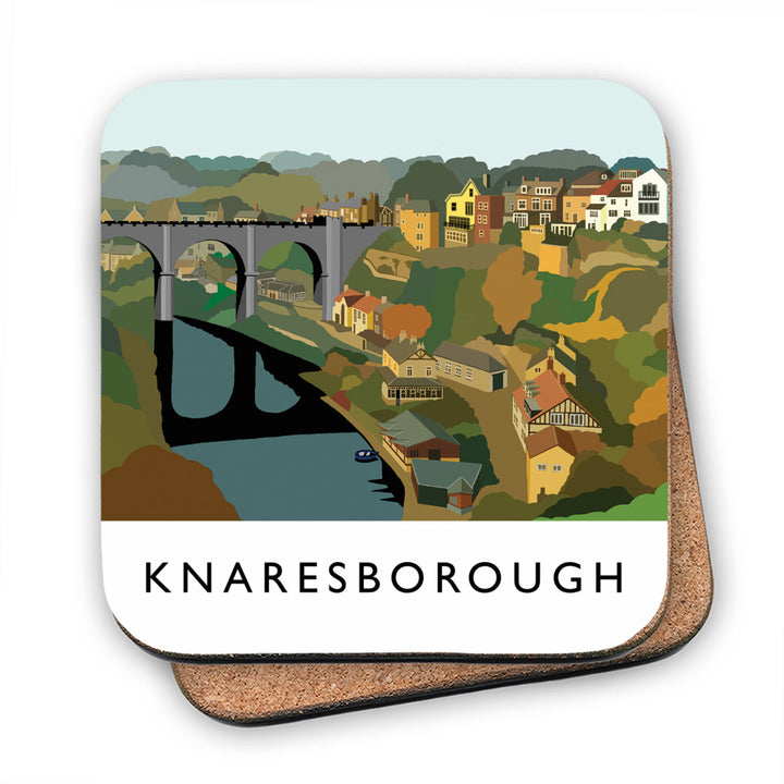 Knaresborough, Yorkshire MDF Coaster