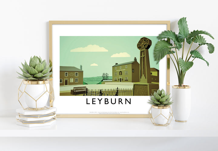 Leyburn, Yorkshire - Art Print