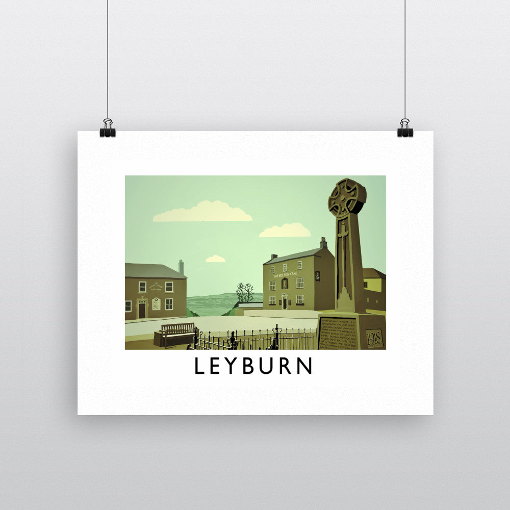 Leyburn, Yorkshire Fine Art Print