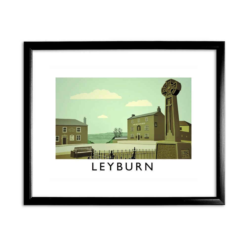 Leyburn, Yorkshire - Art Print