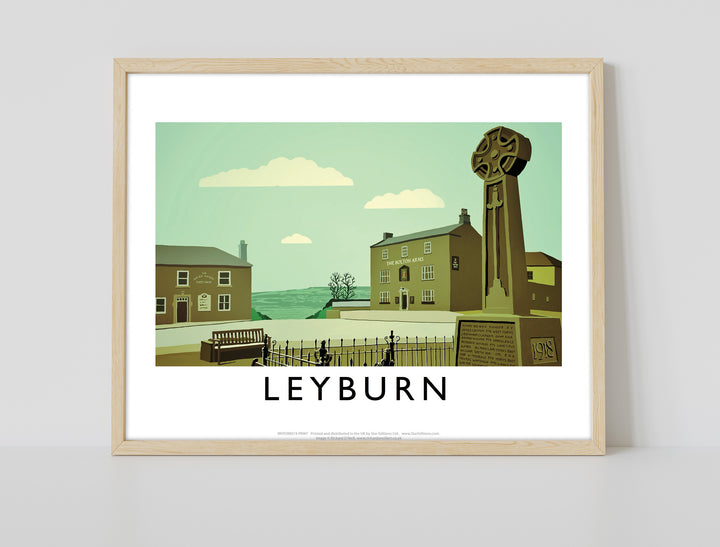 Leyburn, Yorkshire - Art Print