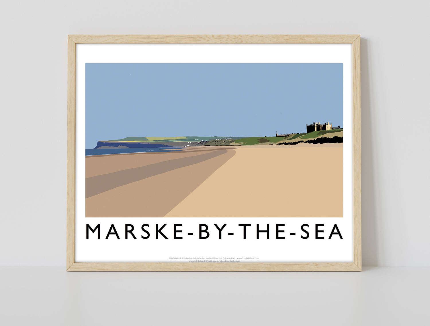 Marske-By-The-Sea, Yorkshire - Art Print