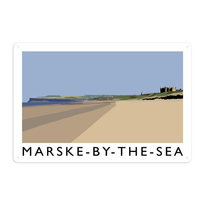 Marske-By-The-Sea, Yorkshire Metal Sign