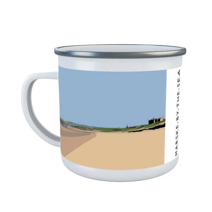 Marske-By-The-Sea, Yorkshire Enamel Mug
