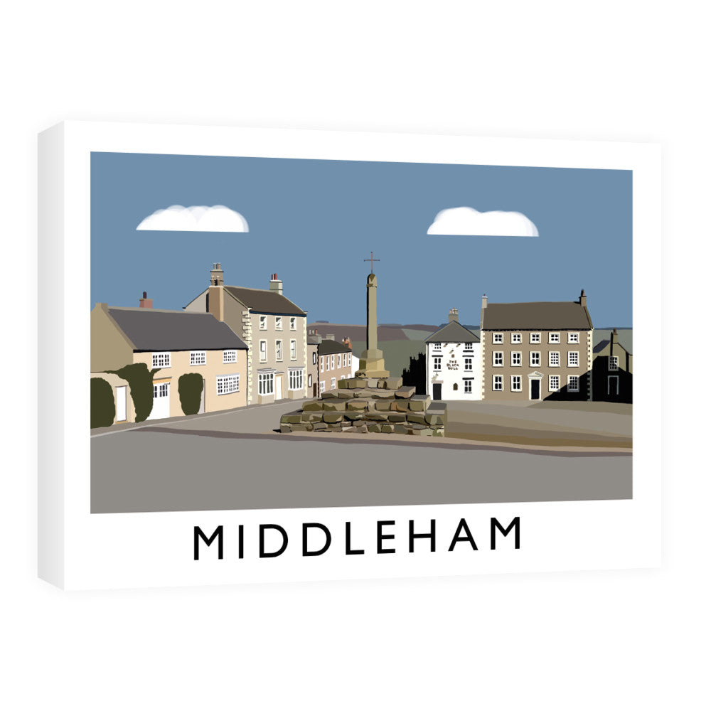 Middleham, Yorkshire Canvas