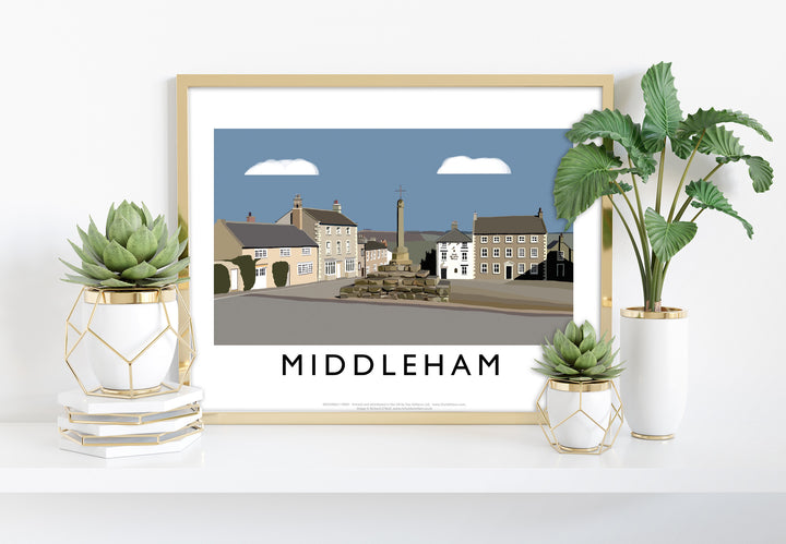 Middleham, Yorkshire - Art Print