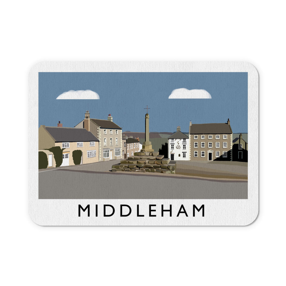 Middleham, Yorkshire Mouse Mat