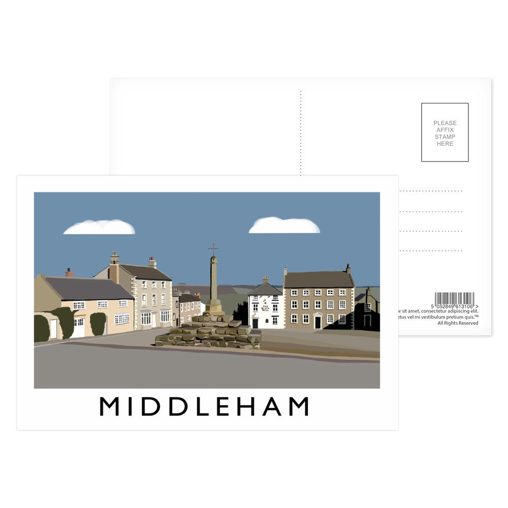 Middleham, Yorkshire Postcard Pack