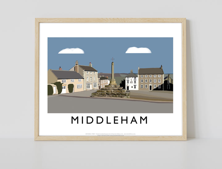 Middleham, Yorkshire - Art Print