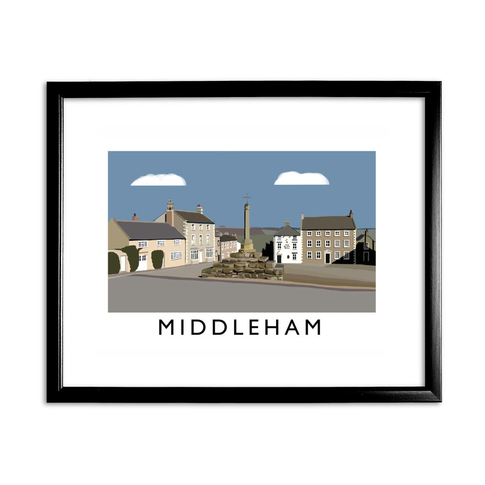 Middleham, Yorkshire - Art Print