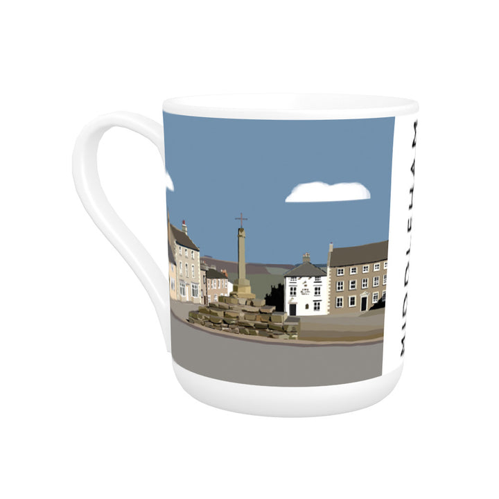 Middleham, Yorkshire Bone China Mug