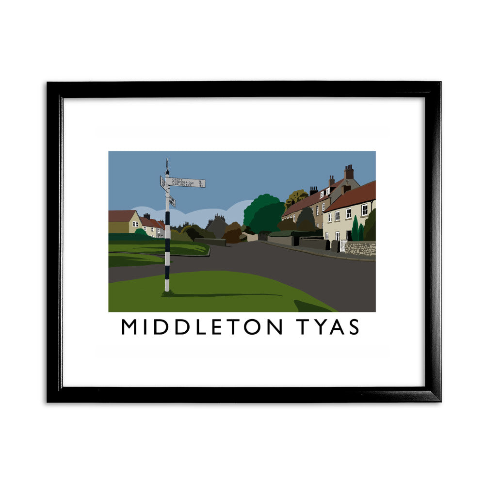 Middleton Tyas, Yorkshire - Art Print