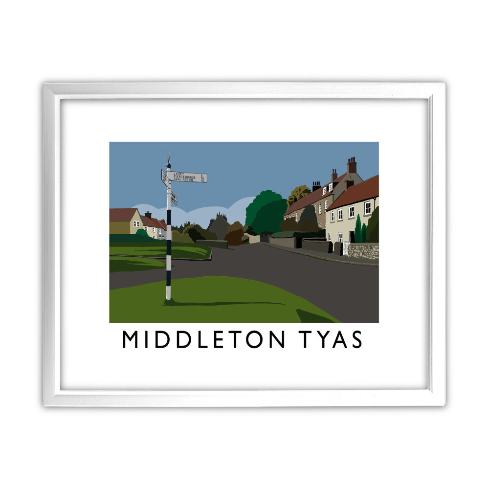 Middleton Tyas, Yorkshire - Art Print
