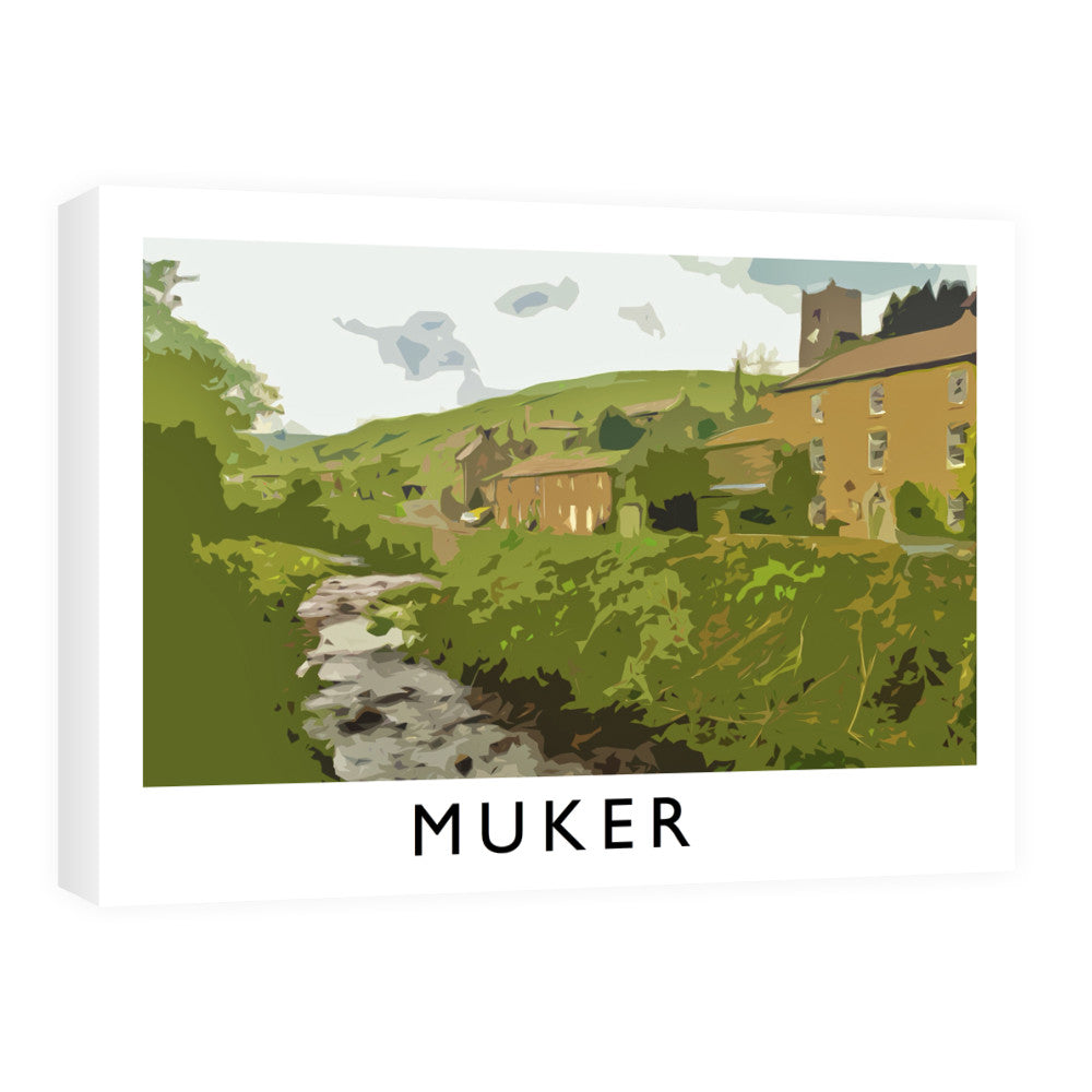Muker, Yorkshire Canvas