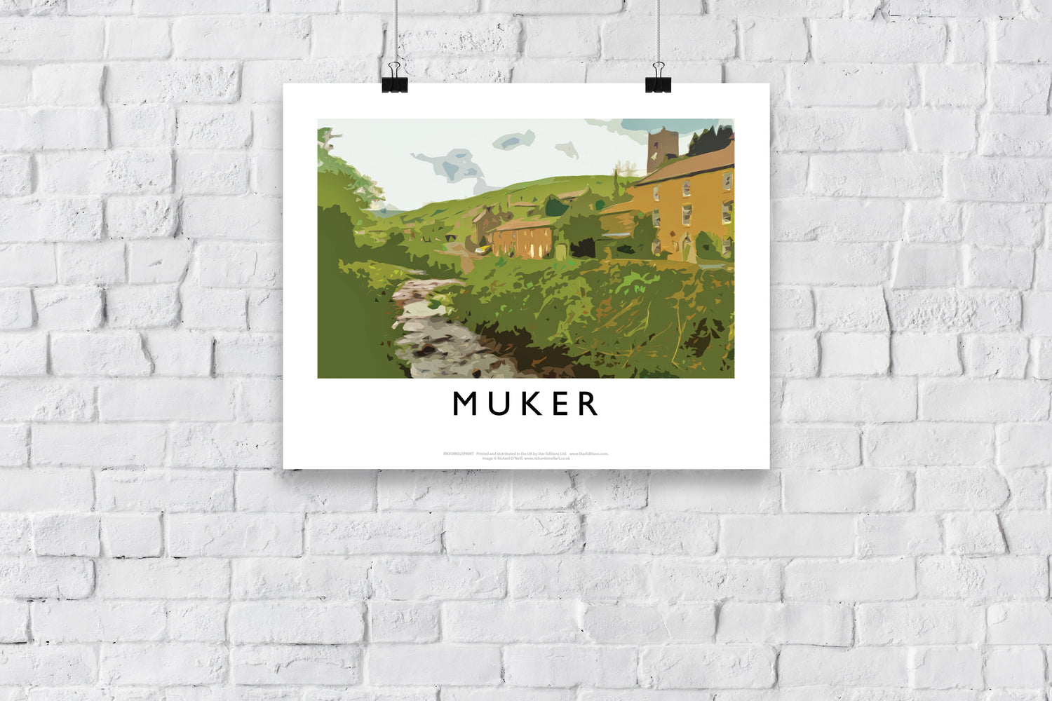 Muker, Yorkshire - Art Print