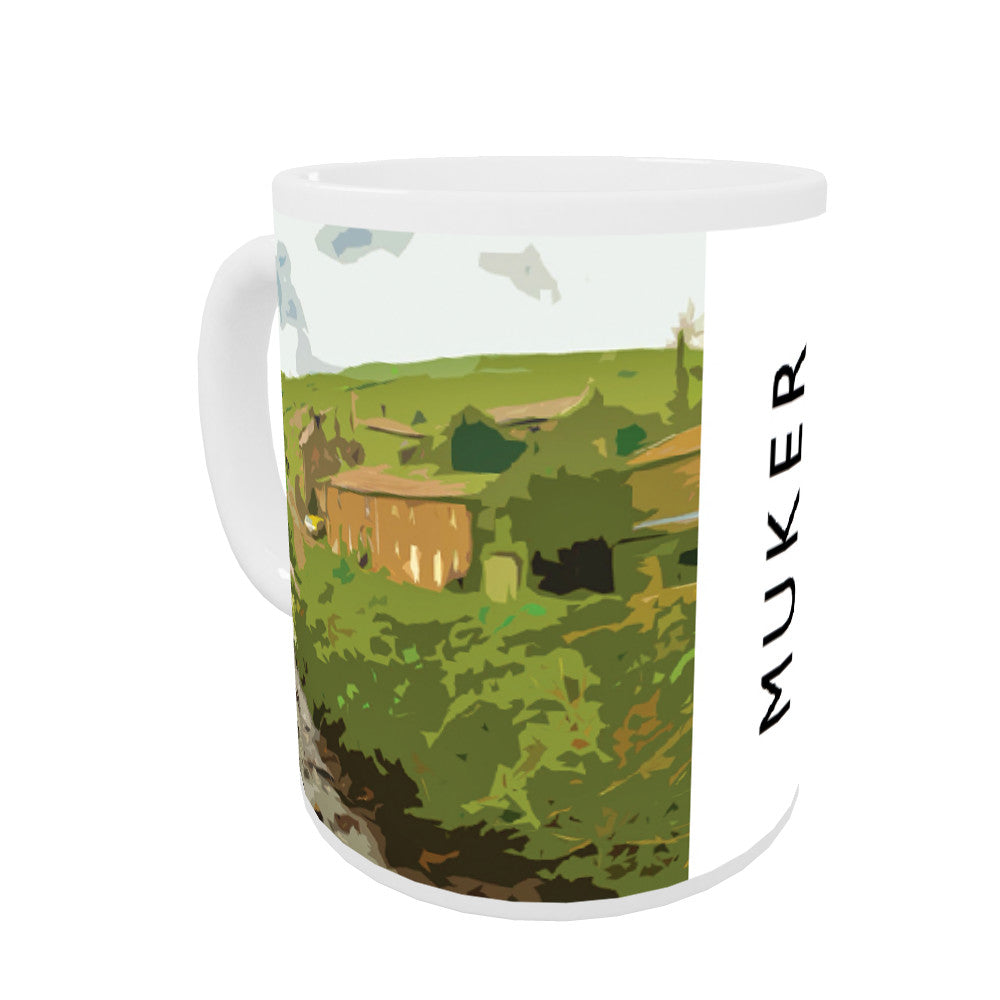 Muker, Yorkshire Coloured Insert Mug