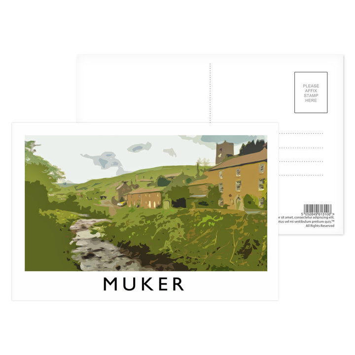 Muker, Yorkshire Postcard Pack