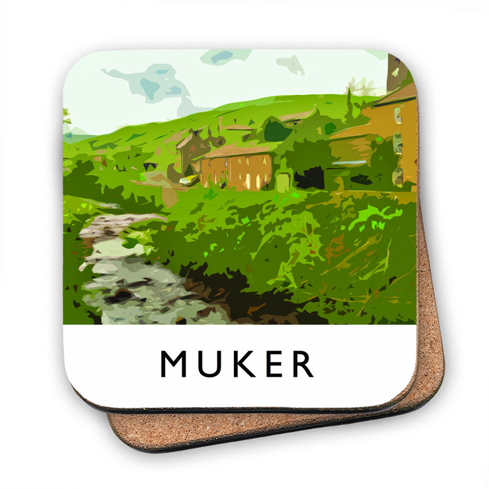 Muker, Yorkshire MDF Coaster