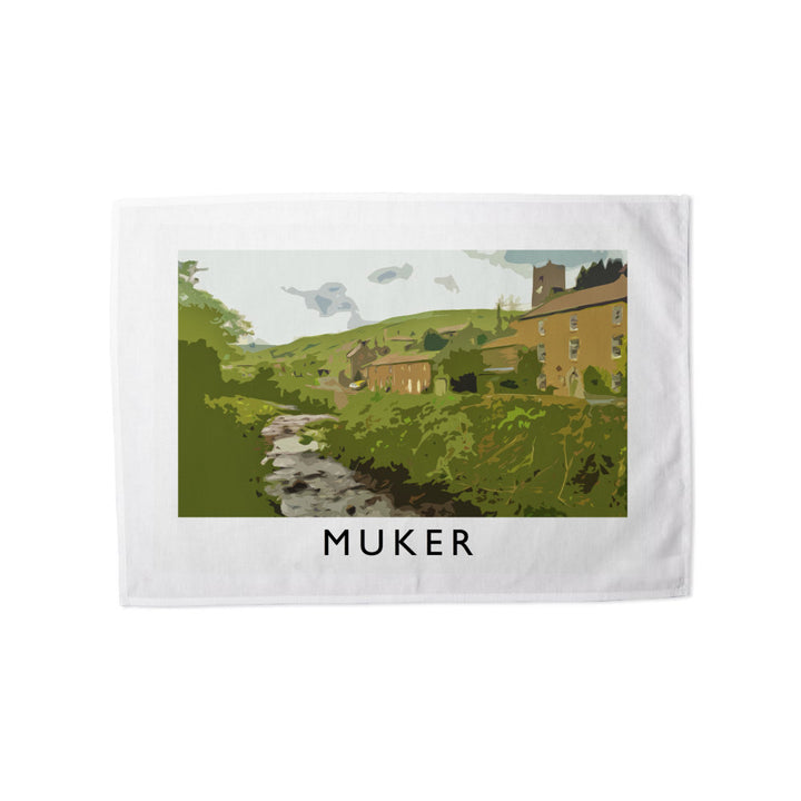 Muker, Yorkshire Tea Towel