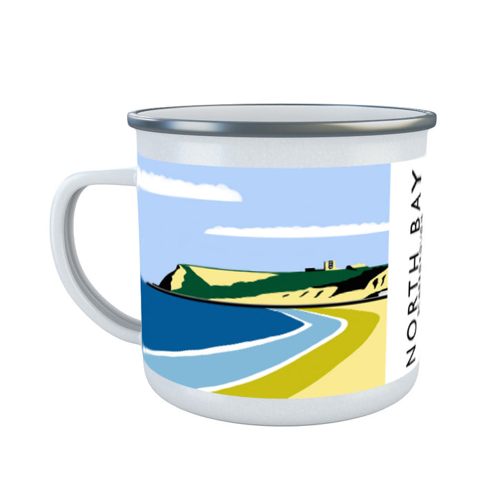 Scarborough, Yorkshire Enamel Mug