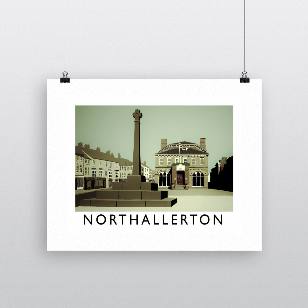 Northallerton, Yorkshire - Art Print