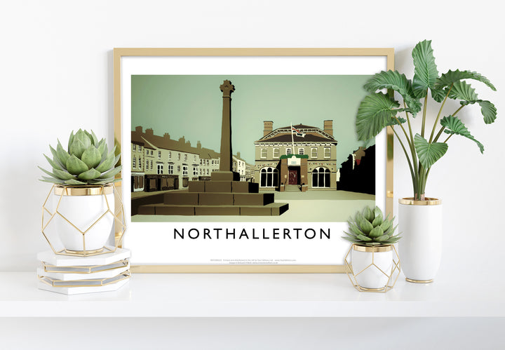 Northallerton, Yorkshire - Art Print