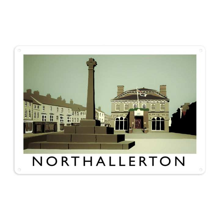 Northallerton, Yorkshire Metal Sign