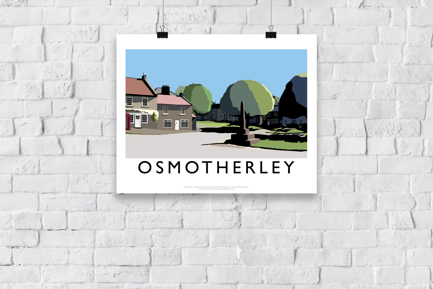 Osmotherley, Yorkshire - Art Print