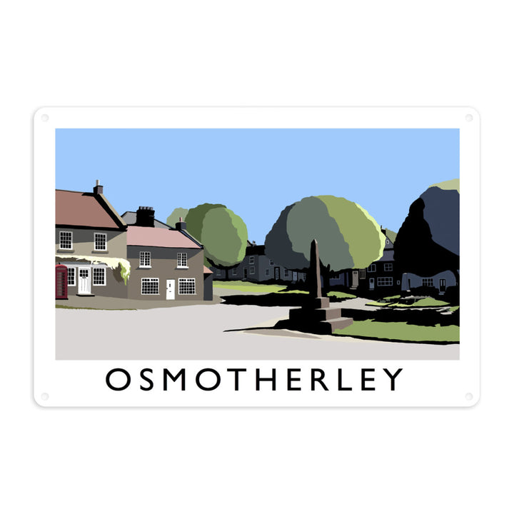 Osmotherley, Yorkshire Metal Sign