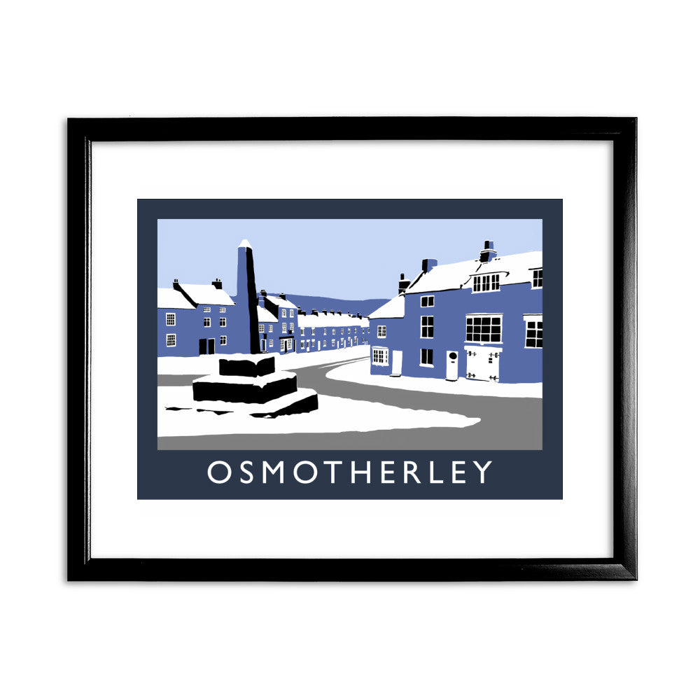 Osmotherley, Yorkshire 11x14 Framed Print (Black)