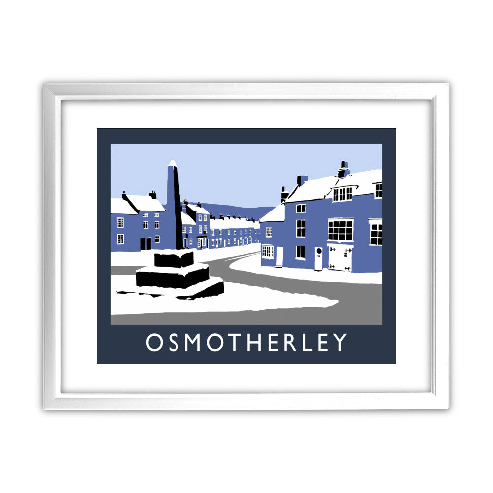 Osmotherley, Yorkshire 11x14 Framed Print (White)