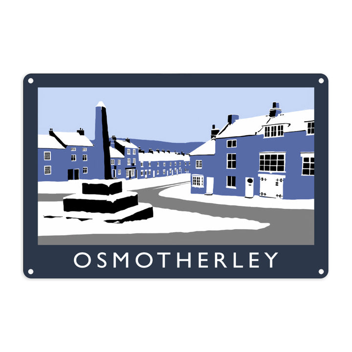 Osmotherley, Yorkshire Metal Sign
