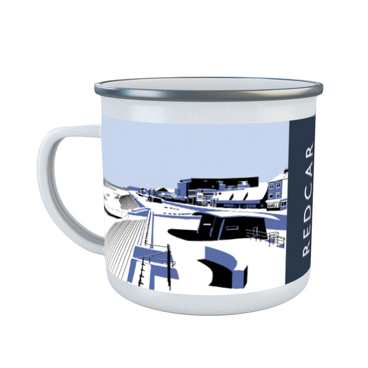 Redcar, North Yorkshire Enamel Mug