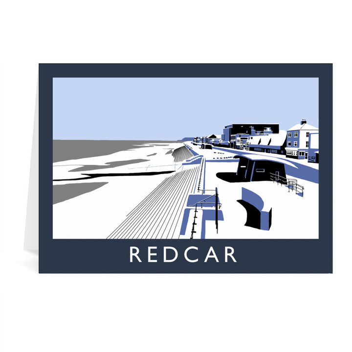 Redcar, North Yorkshire Greeting Card 7x5