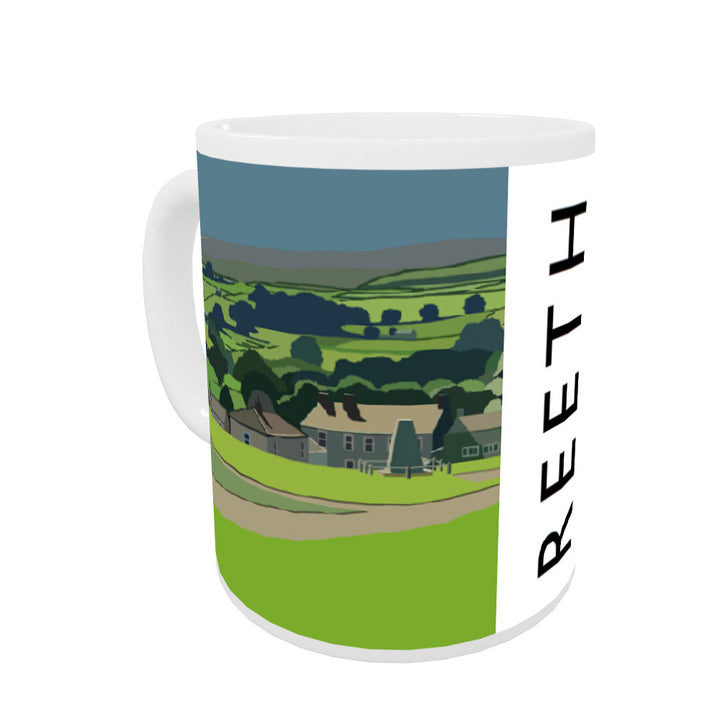 Reeth, Yorkshire Coloured Insert Mug