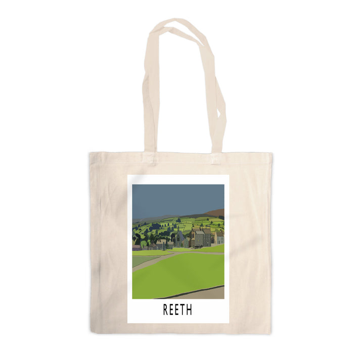 Reeth, Yorkshire Canvas Tote Bag