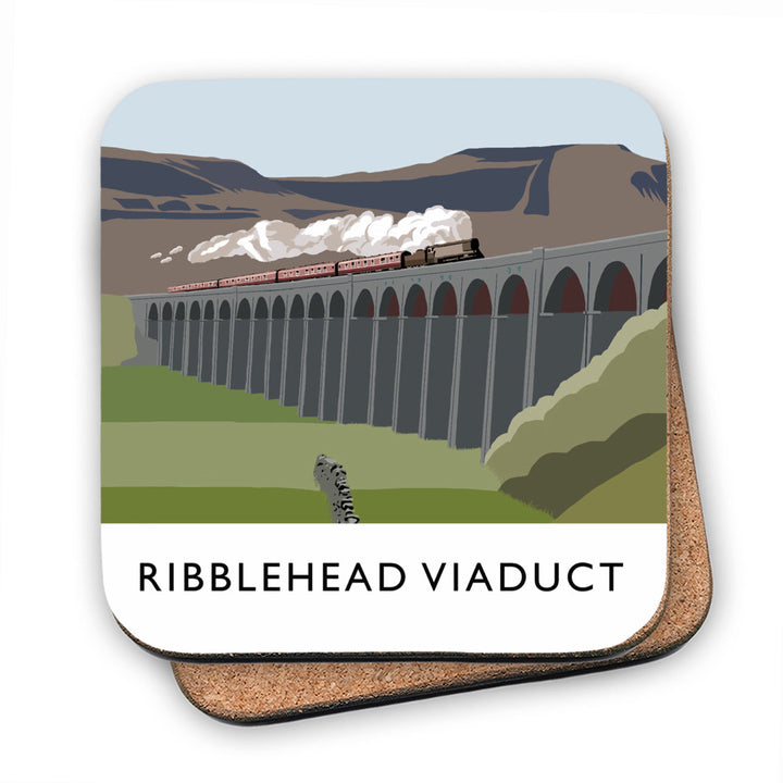 The Ribblehead Viaduct, Yorkshire MDF Coaster