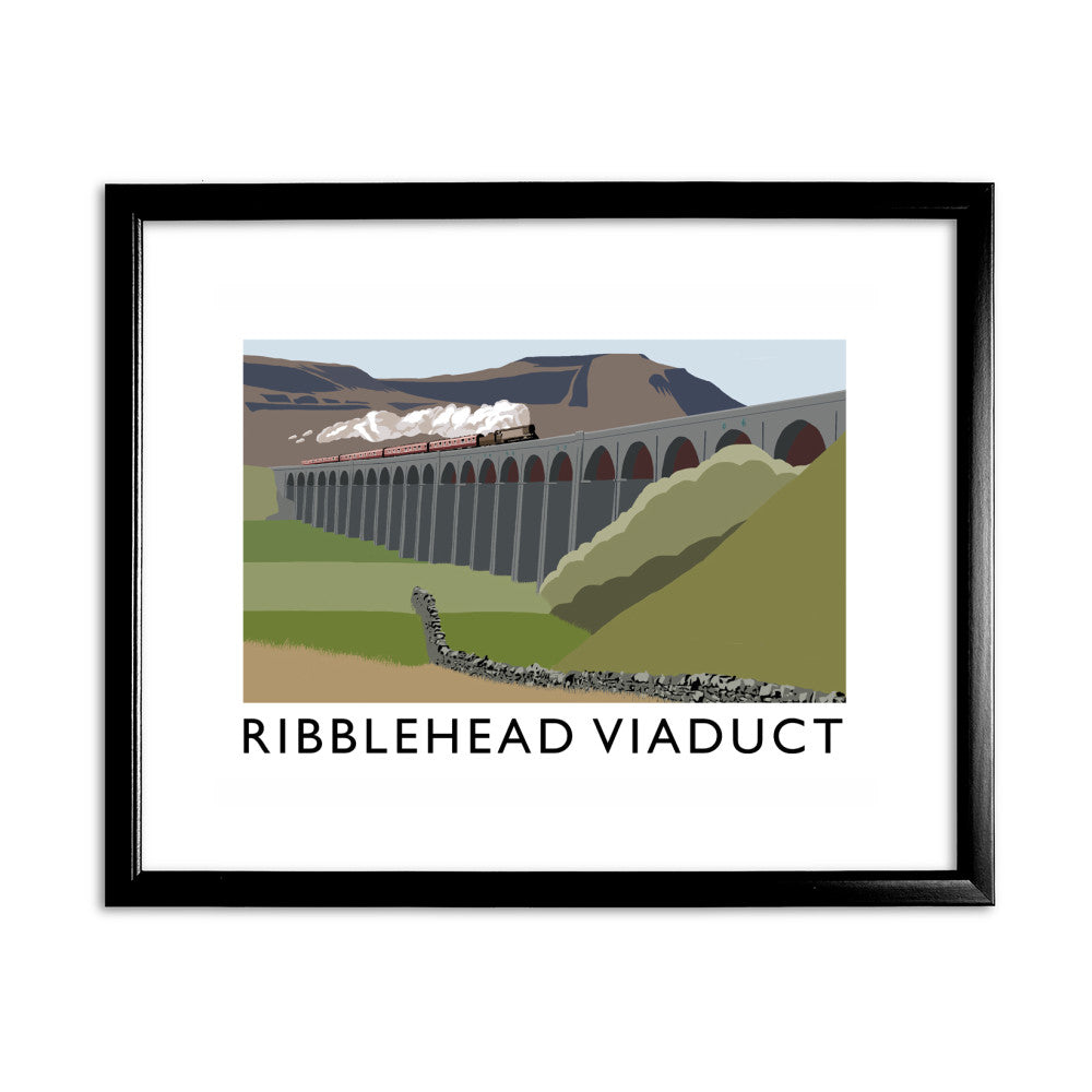 The Ribblehead Viaduct, Yorkshire - Art Print