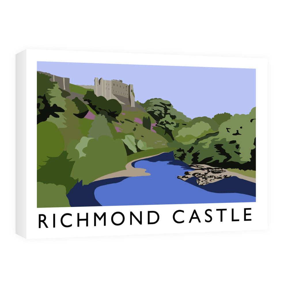 Richmond Castle, Yorkshire Canvas