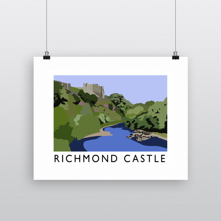 Richmond Castle, Yorkshire Fine Art Print