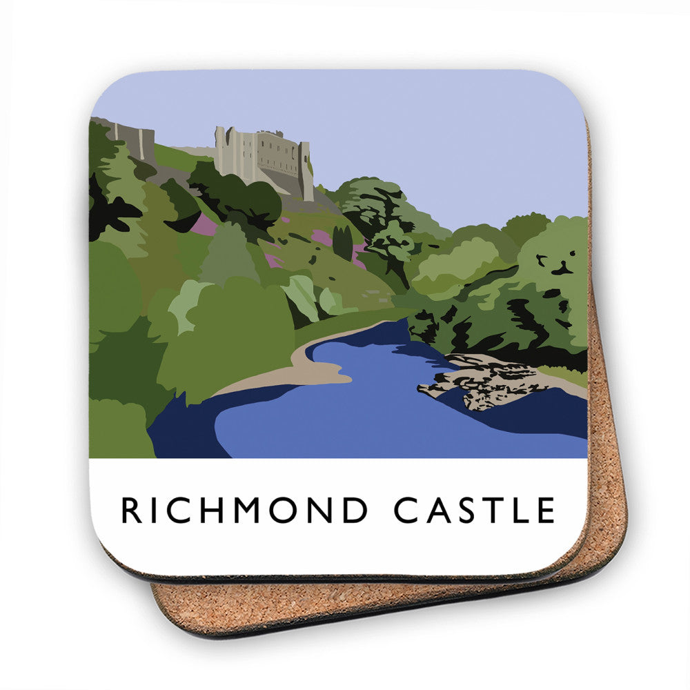 Richmond Castle, Yorkshire MDF Coaster