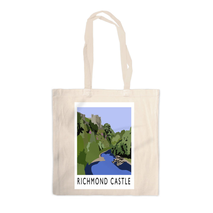 Richmond Castle, Yorkshire Canvas Tote Bag