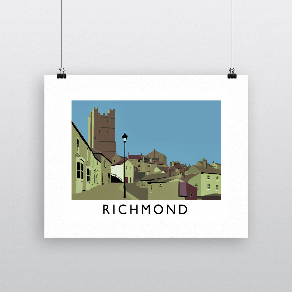 Richmond, Yorkshire - Art Print