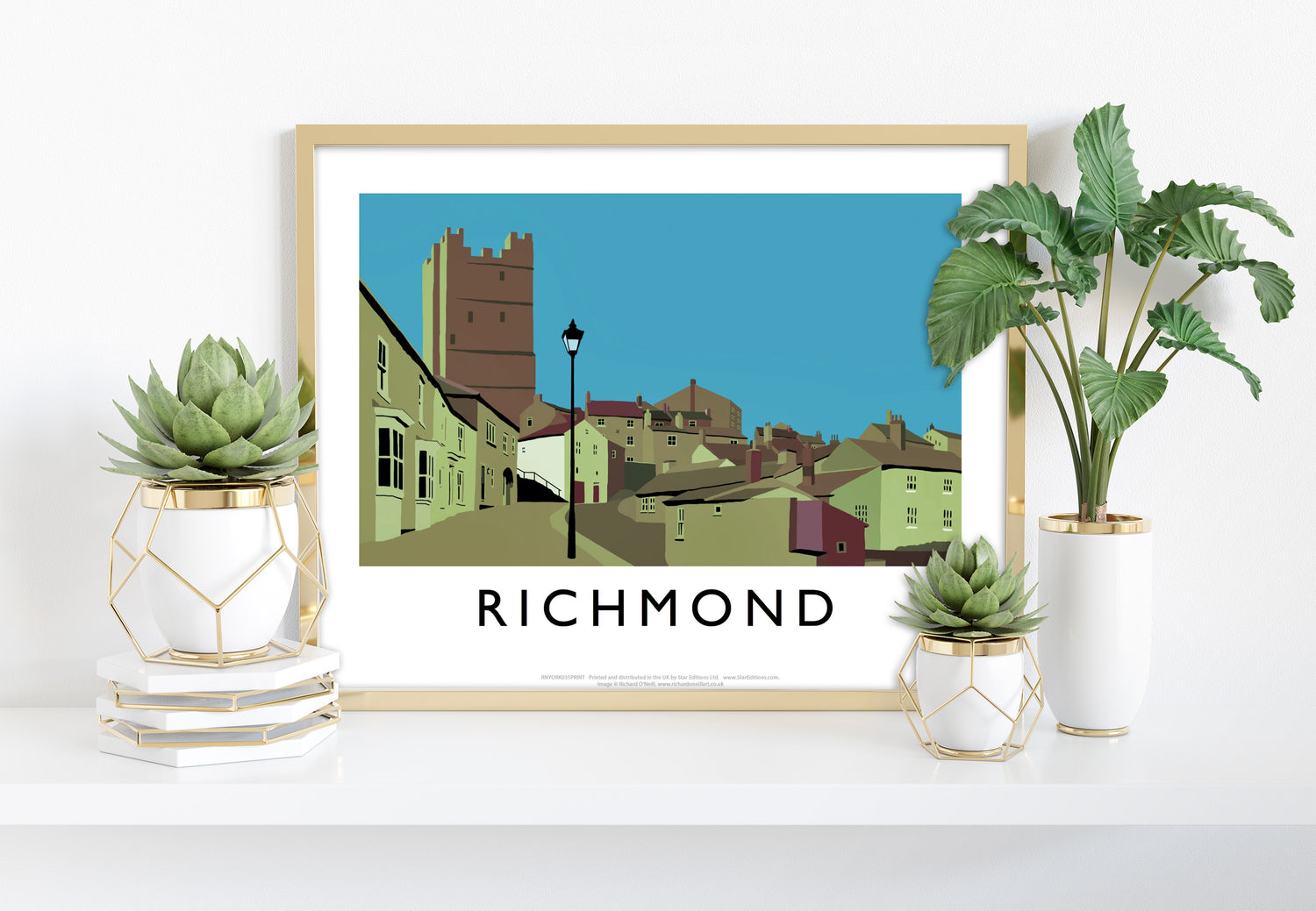 Richmond, Yorkshire - Art Print