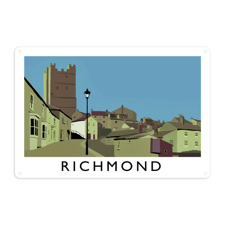 Richmond, Yorkshire Metal Sign