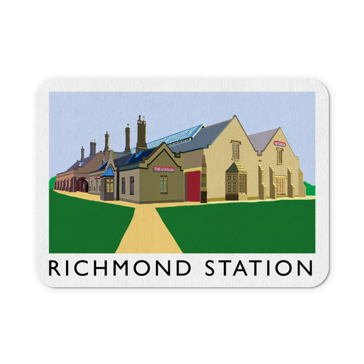 Richmond Station, Yorkshire Mouse Mat