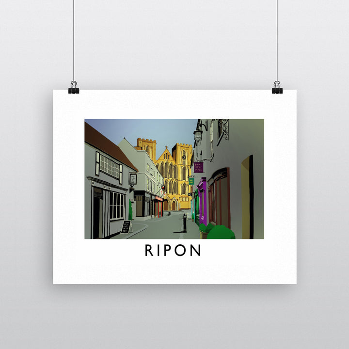 Ripon, Yorkshire Fine Art Print